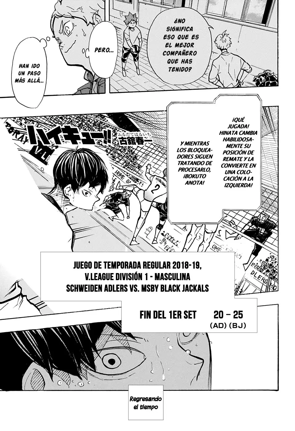 Haikyu!! capítulo 387, página 2