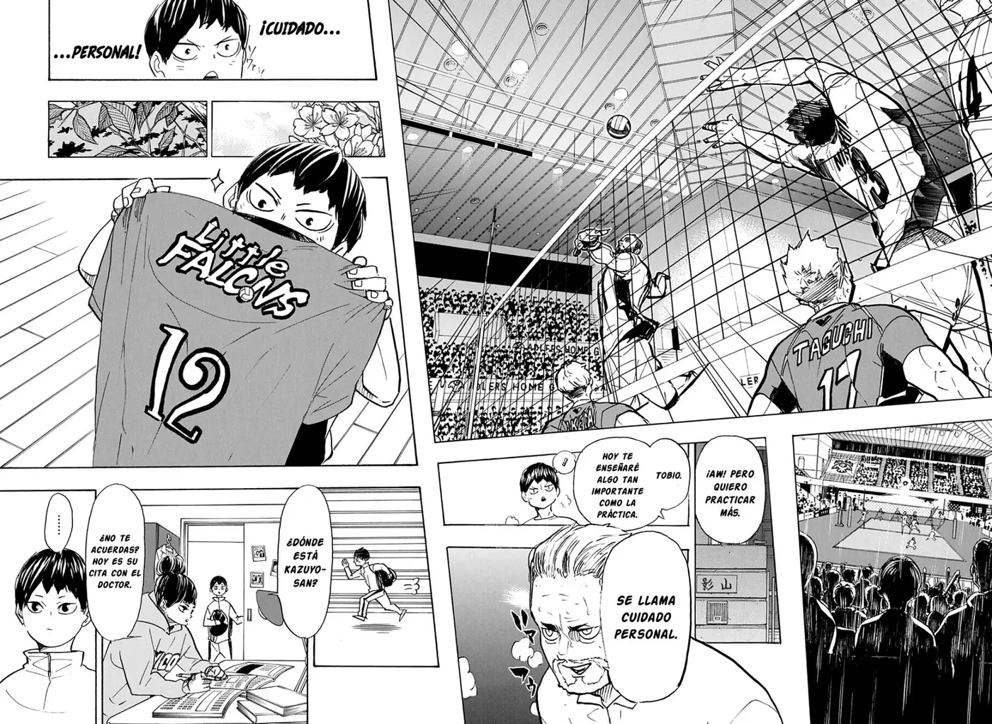 Haikyu!! capítulo 387, página 9