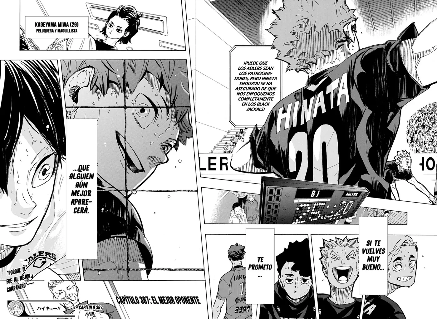 Haikyu!! capítulo 387, página 18