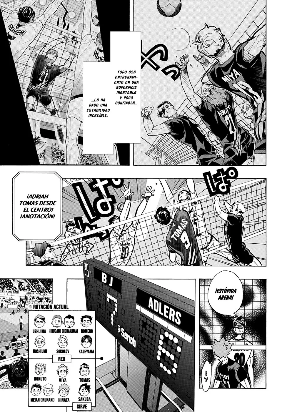 Haikyu!! capítulo 388, página 4