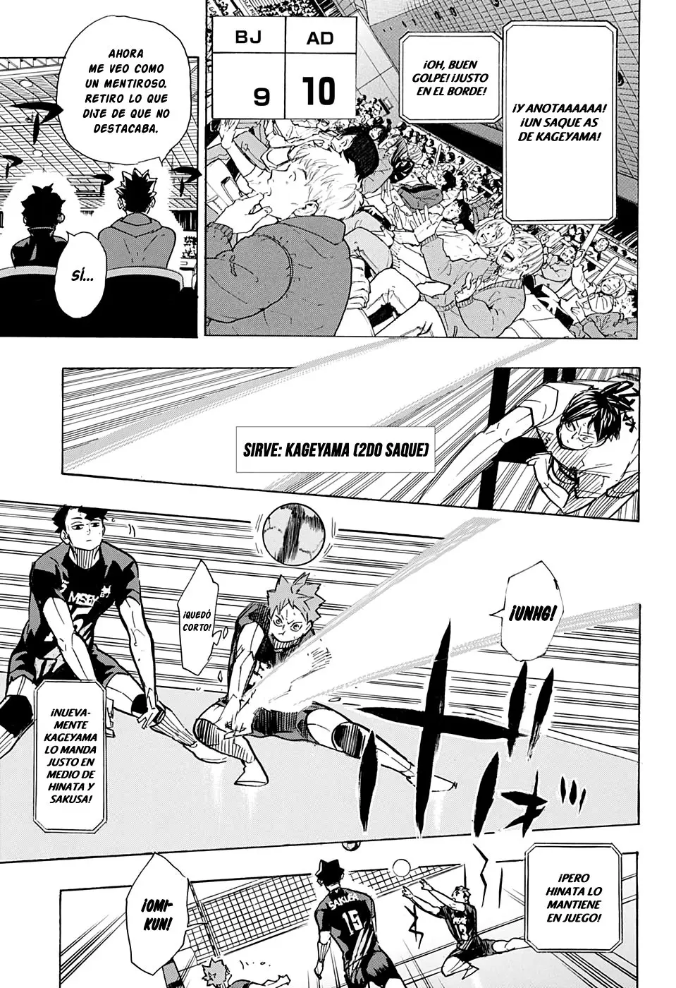 Haikyu!! capítulo 388, página 12