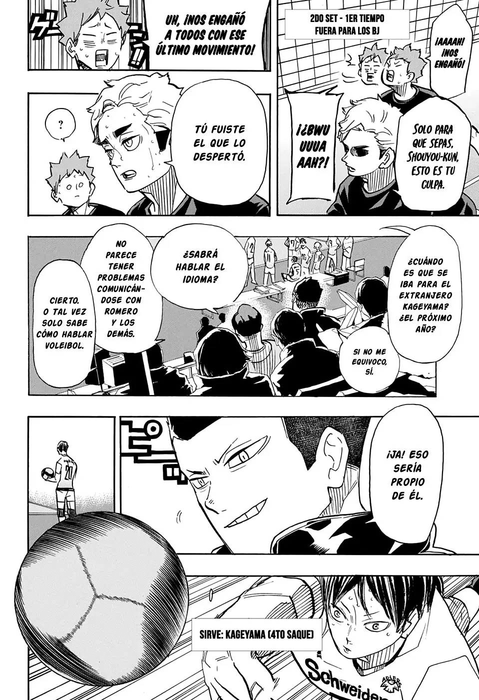 Haikyu!! capítulo 389, página 3