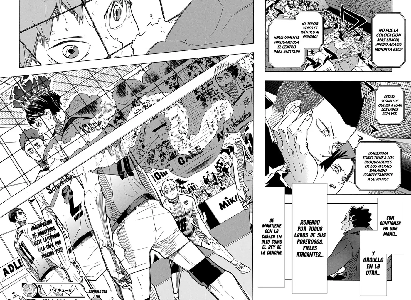 Haikyu!! capítulo 389, página 16