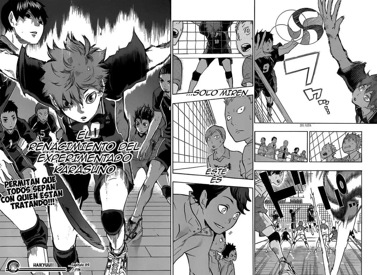 Haikyu!! capítulo 39, página 17