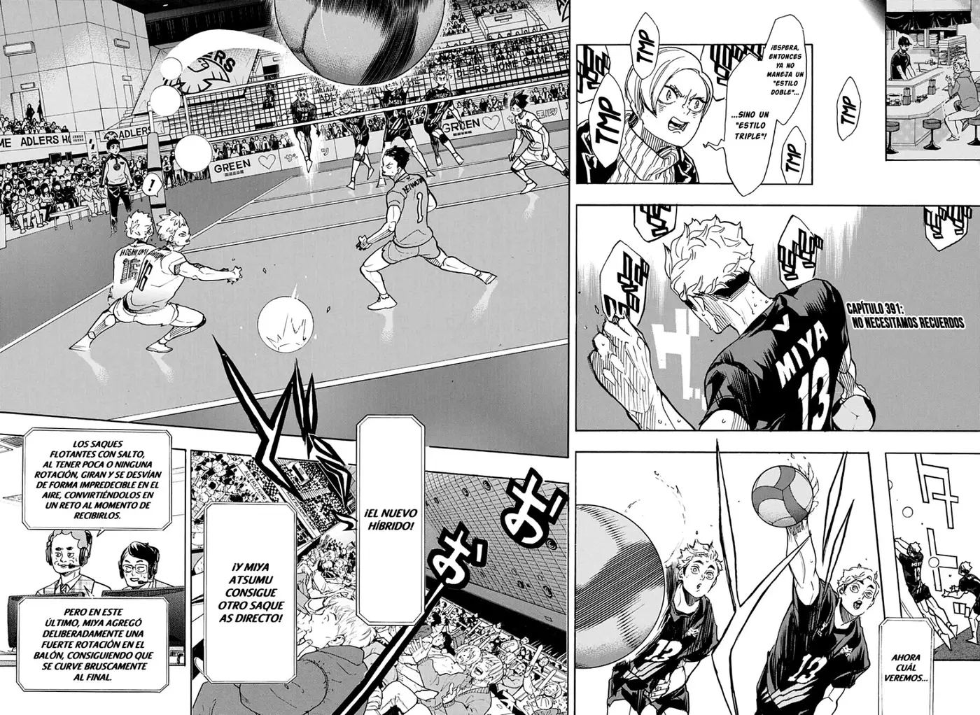 Haikyu!! capítulo 391, página 5