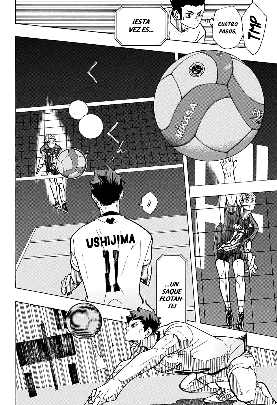 Haikyu!! capítulo 391, página 8