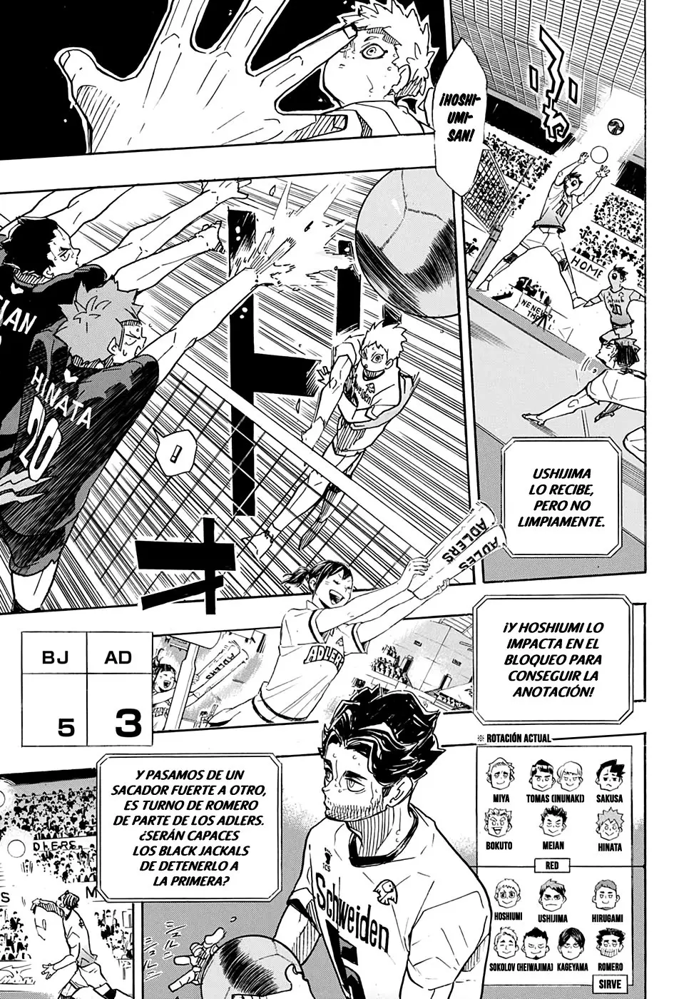 Haikyu!! capítulo 391, página 9