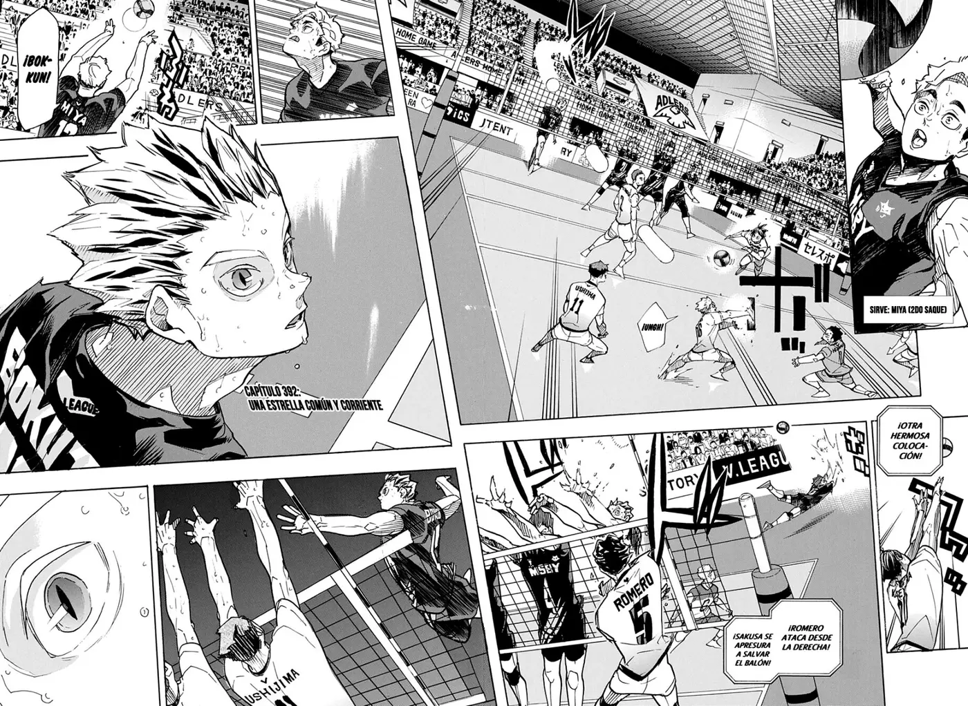Haikyu!! capítulo 392, página 3
