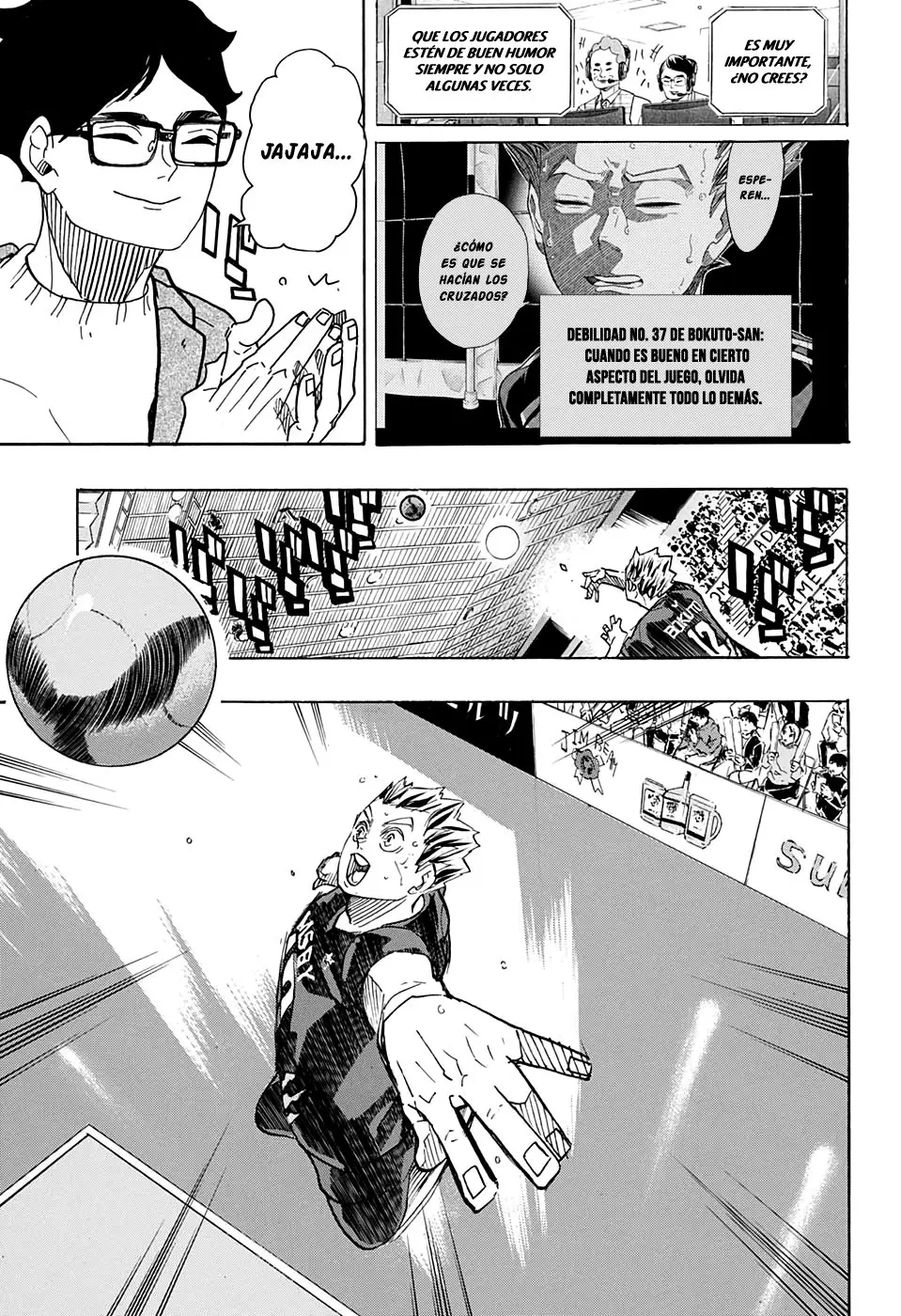Haikyu!! capítulo 392, página 8
