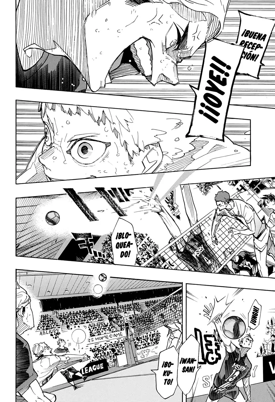 Haikyu!! capítulo 393, página 6