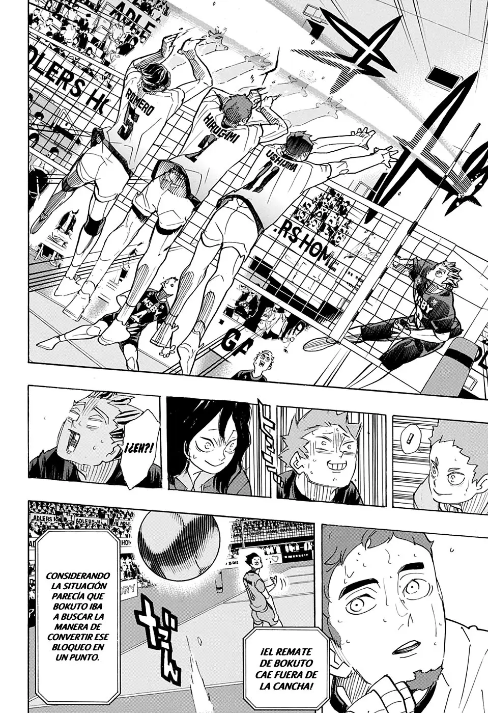 Haikyu!! capítulo 393, página 8