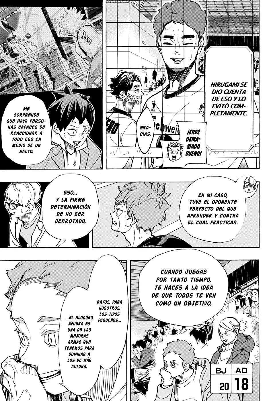 Haikyu!! capítulo 393, página 9