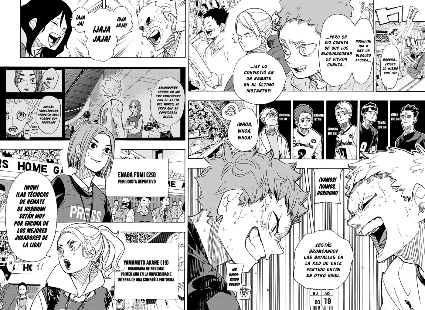 Haikyu!! capítulo 393, página 14