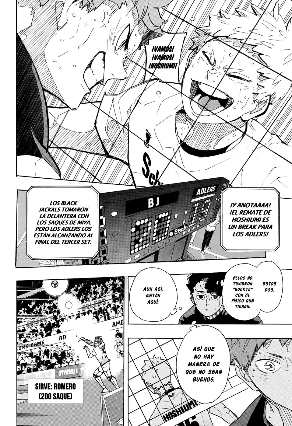Haikyu!! capítulo 394, página 3