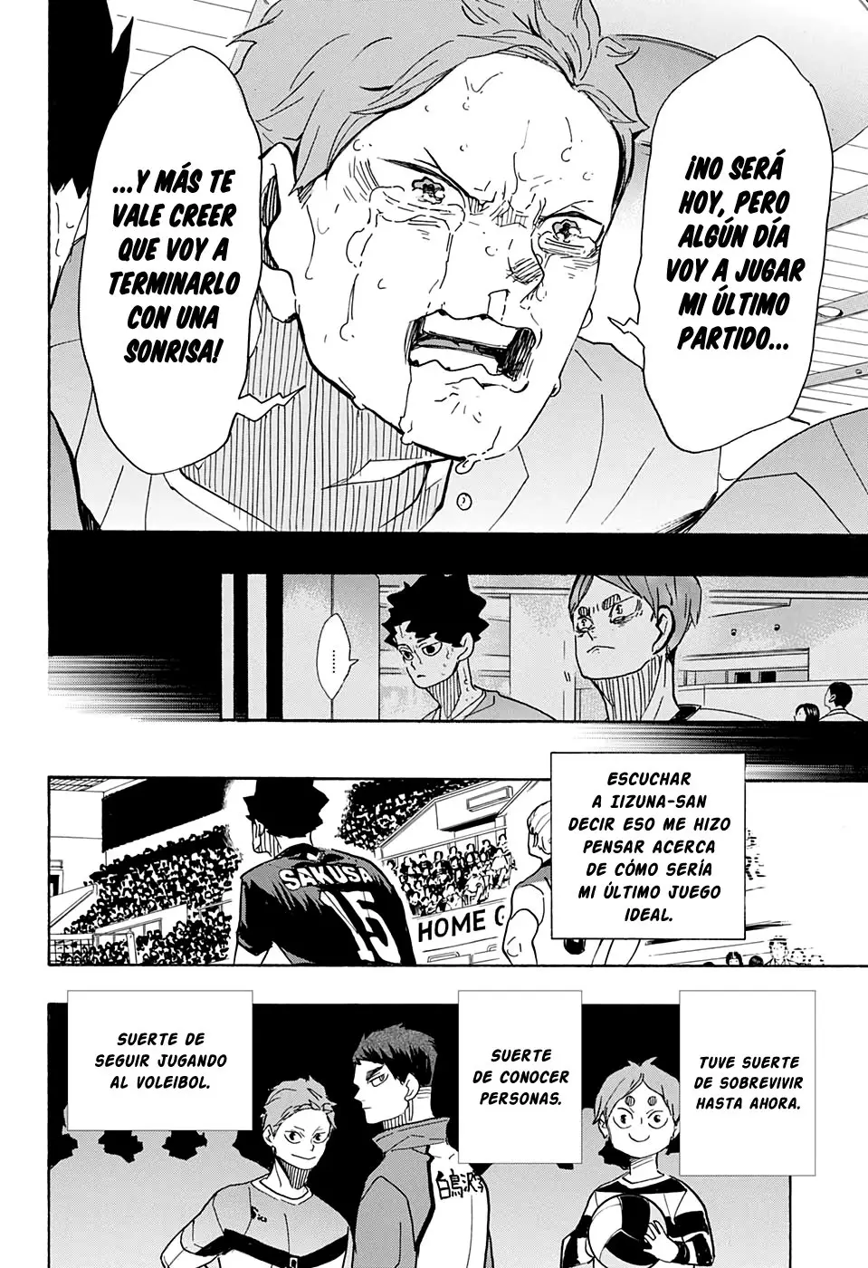 Haikyu!! capítulo 394, página 17