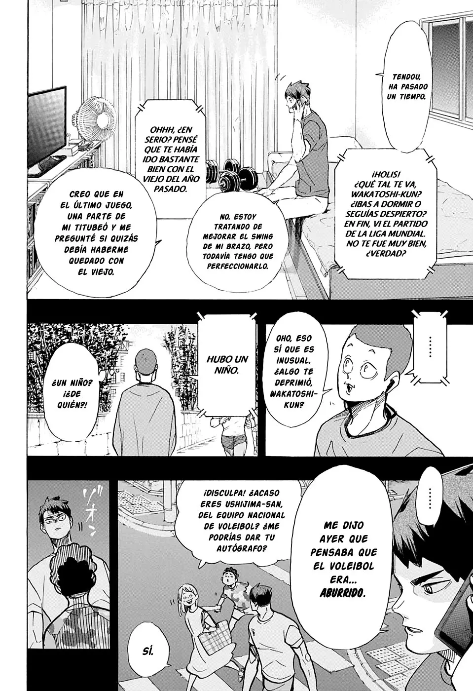 Haikyu!! capítulo 395, página 3
