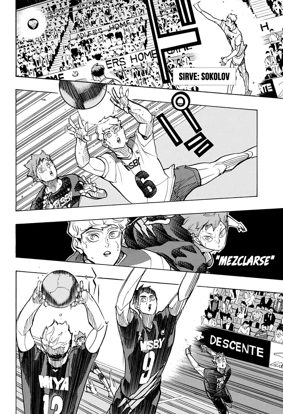 Haikyu!! capítulo 396, página 5