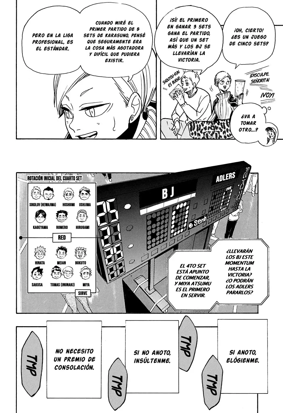 Haikyu!! capítulo 396, página 16