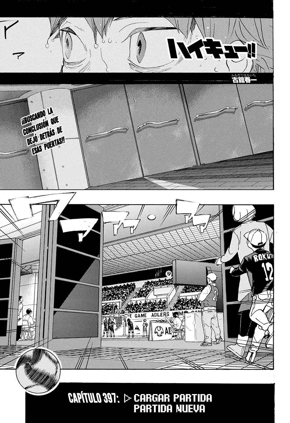 Haikyu!! capítulo 397, página 2