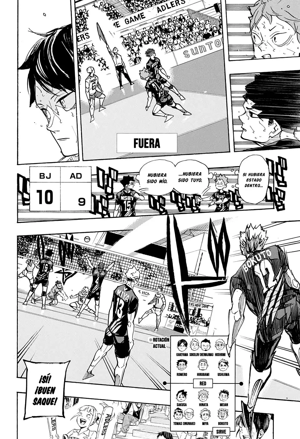 Haikyu!! capítulo 397, página 7