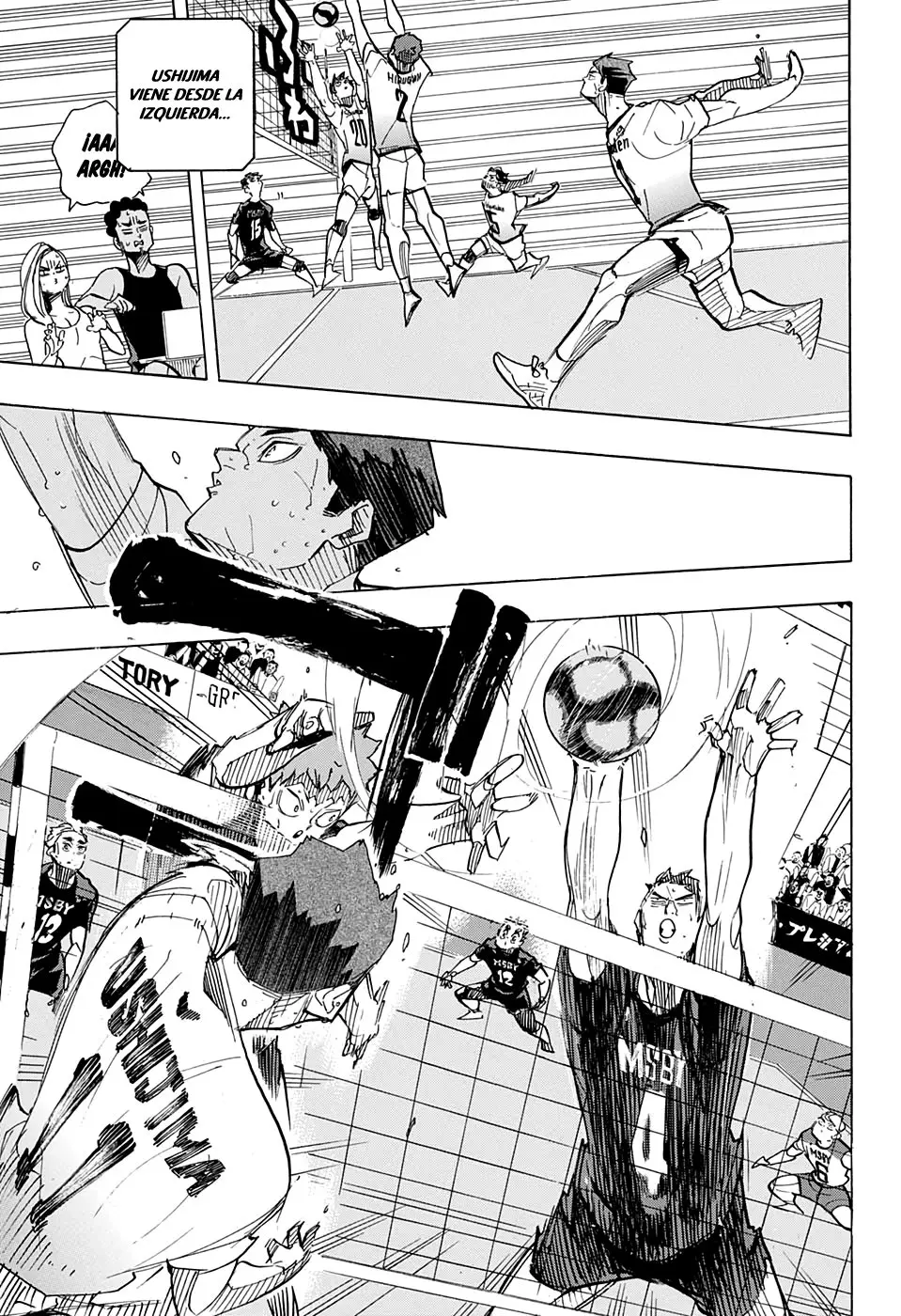 Haikyu!! capítulo 397, página 8