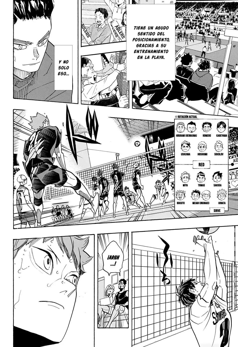 Haikyu!! capítulo 397, página 14