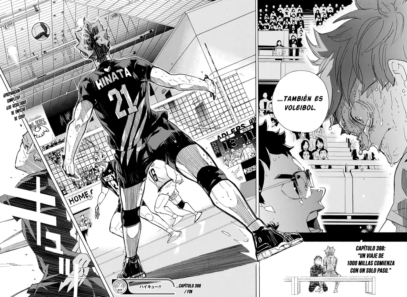 Haikyu!! capítulo 398, página 13