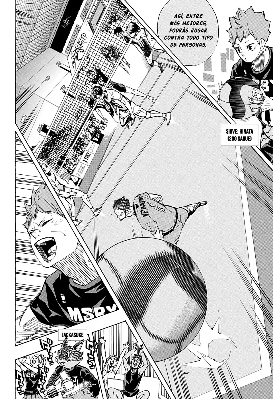 Haikyu!! capítulo 399, página 3