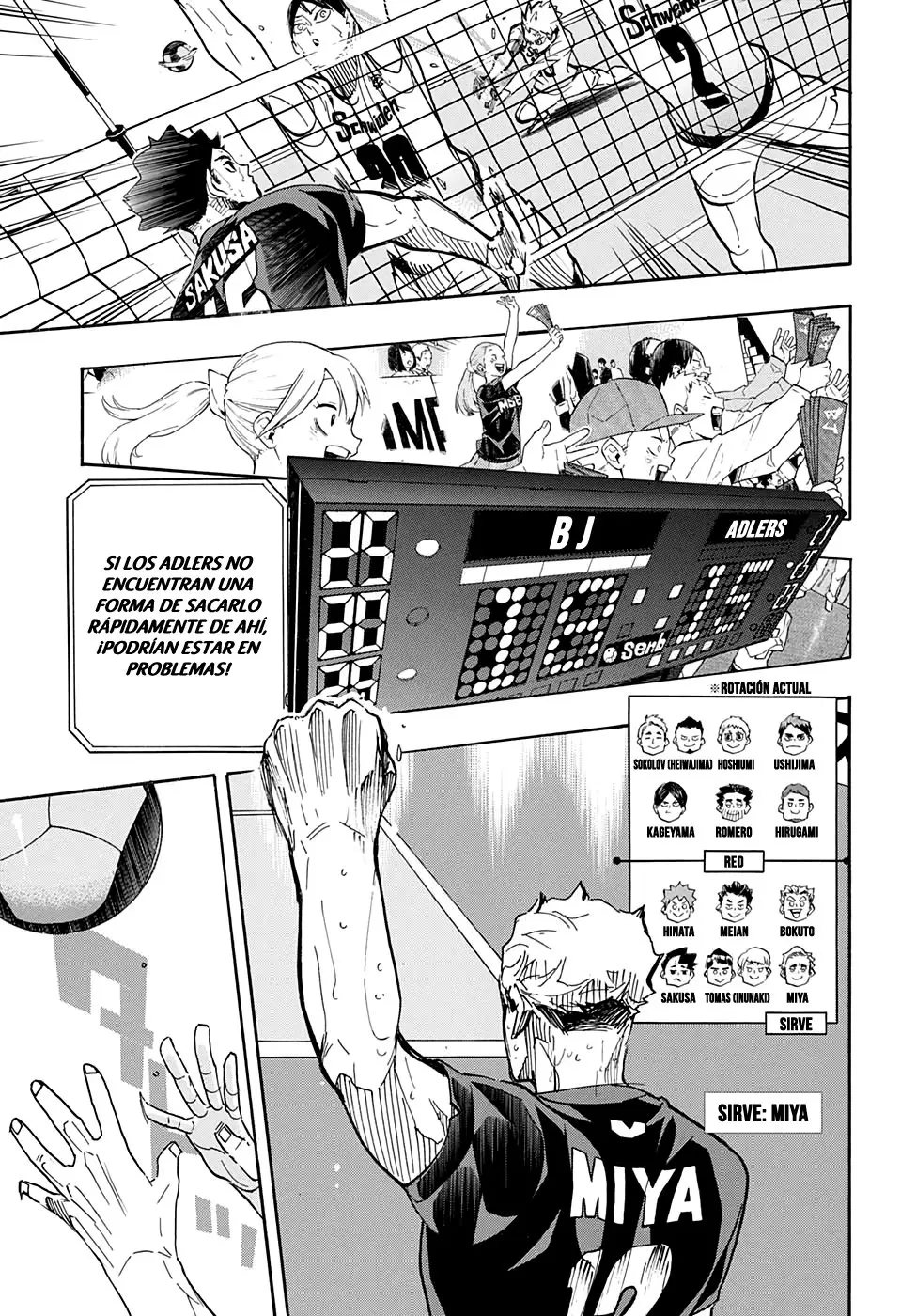 Haikyu!! capítulo 399, página 6