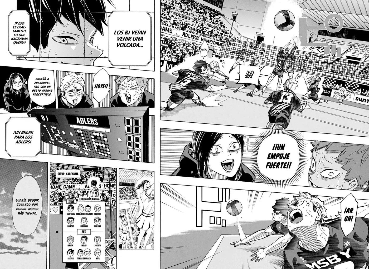 Haikyu!! capítulo 399, página 9