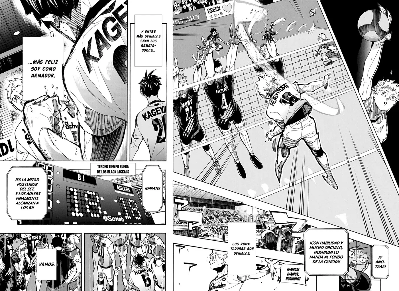 Haikyu!! capítulo 399, página 15