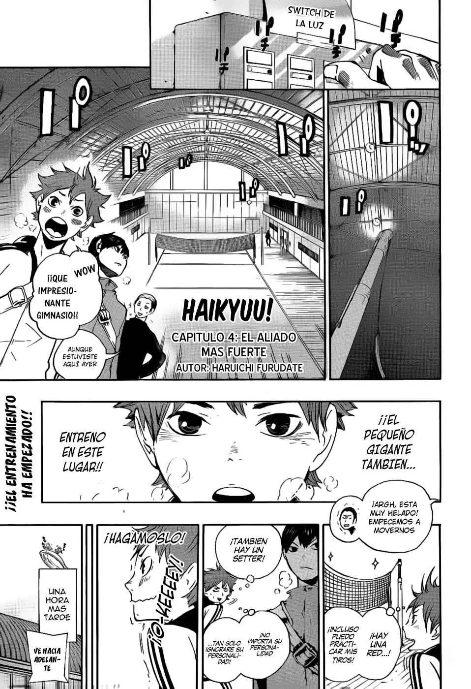 Haikyu!! capítulo 4, página 2