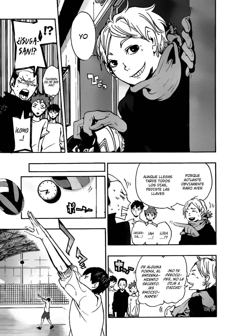 Haikyu!! capítulo 4, página 4