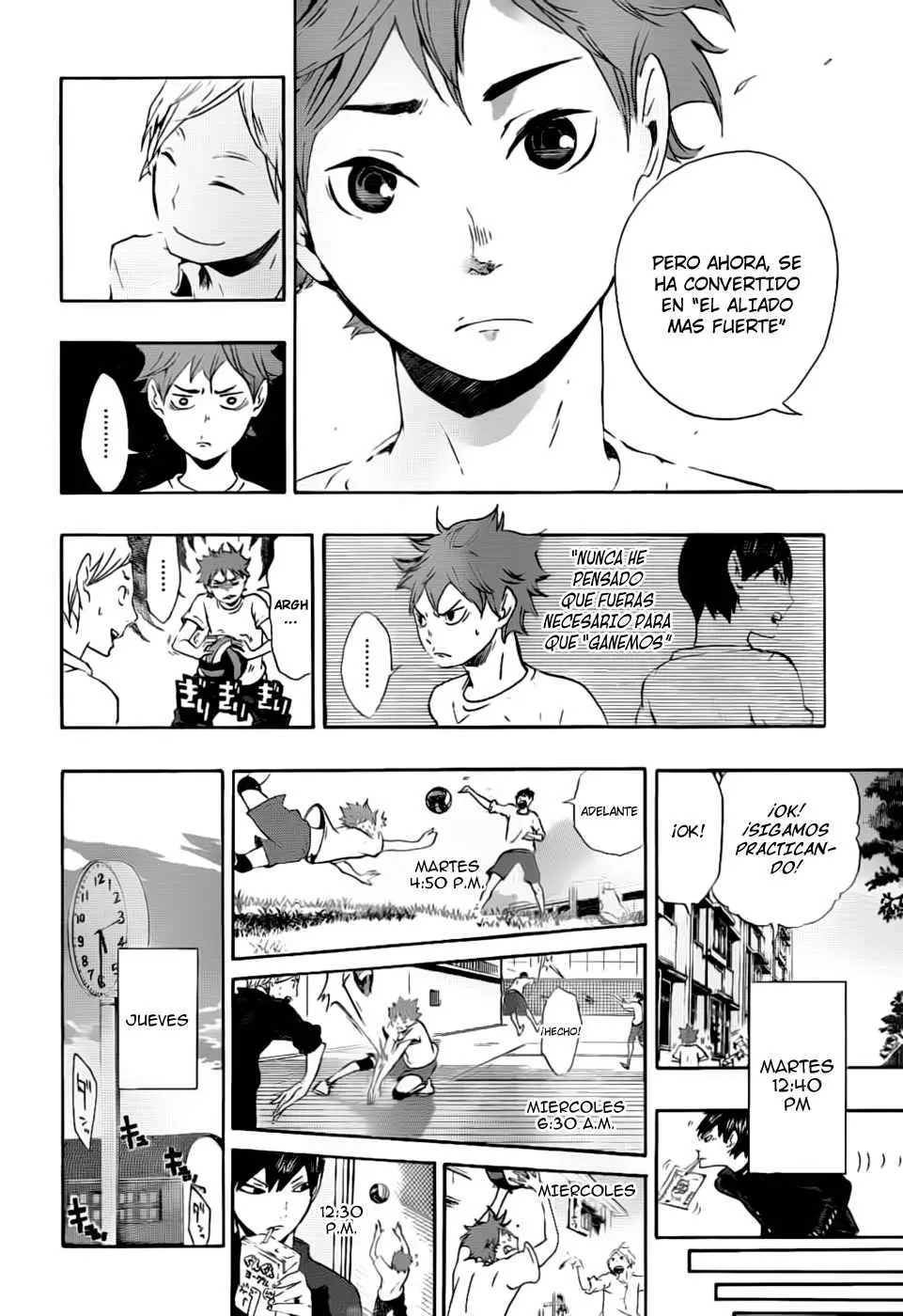 Haikyu!! capítulo 4, página 11