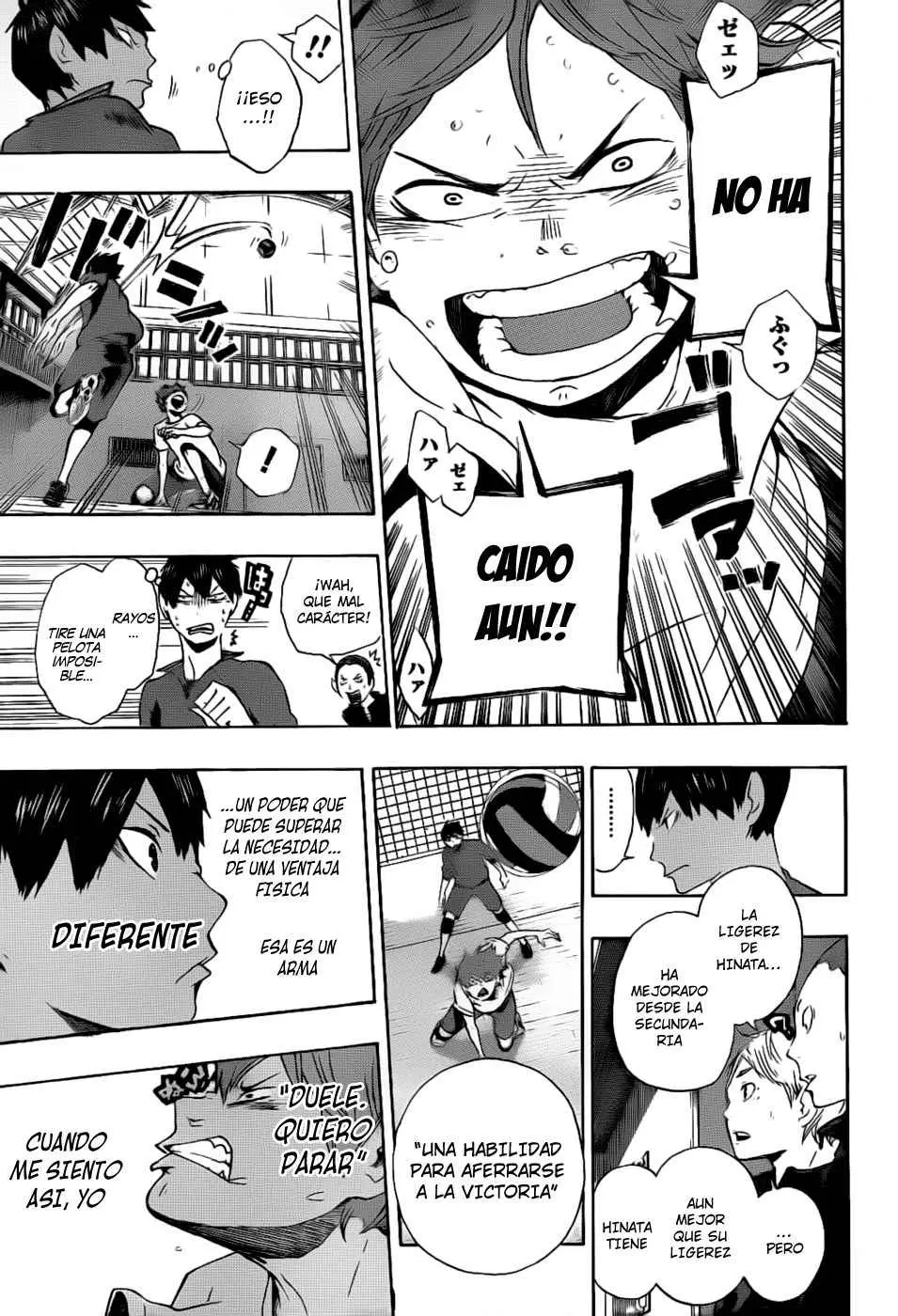 Haikyu!! capítulo 4, página 14