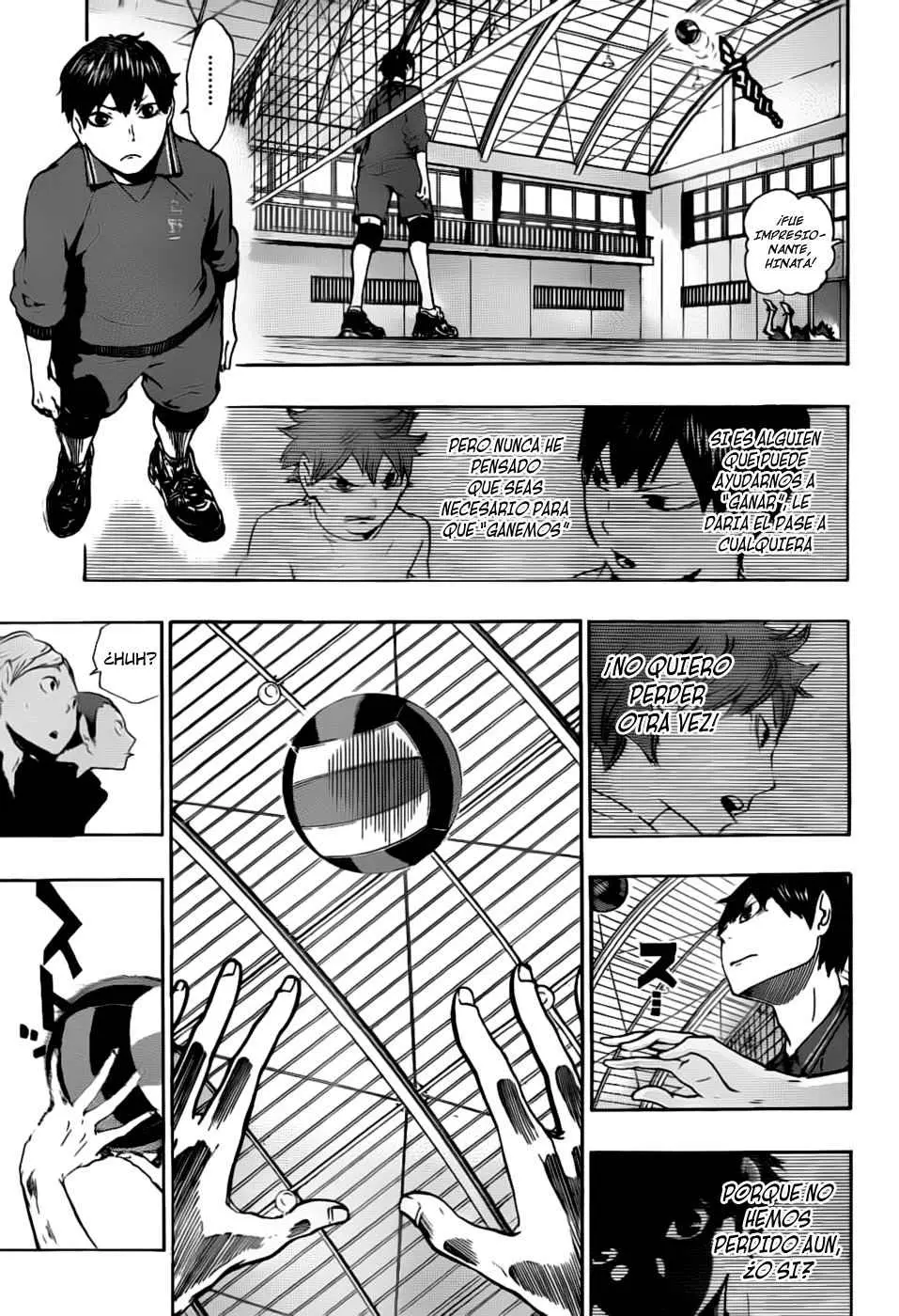 Haikyu!! capítulo 4, página 16