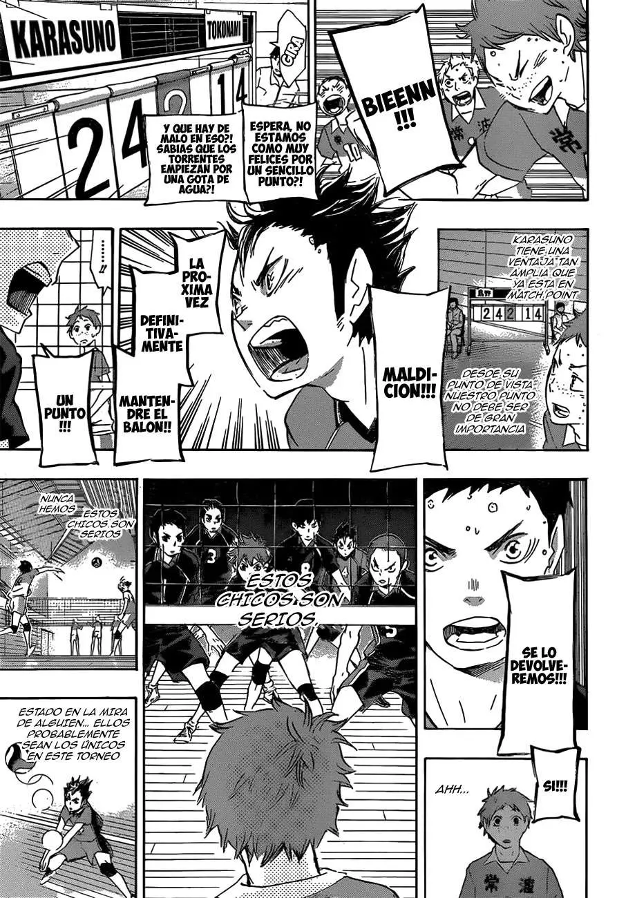 Haikyu!! capítulo 40, página 8
