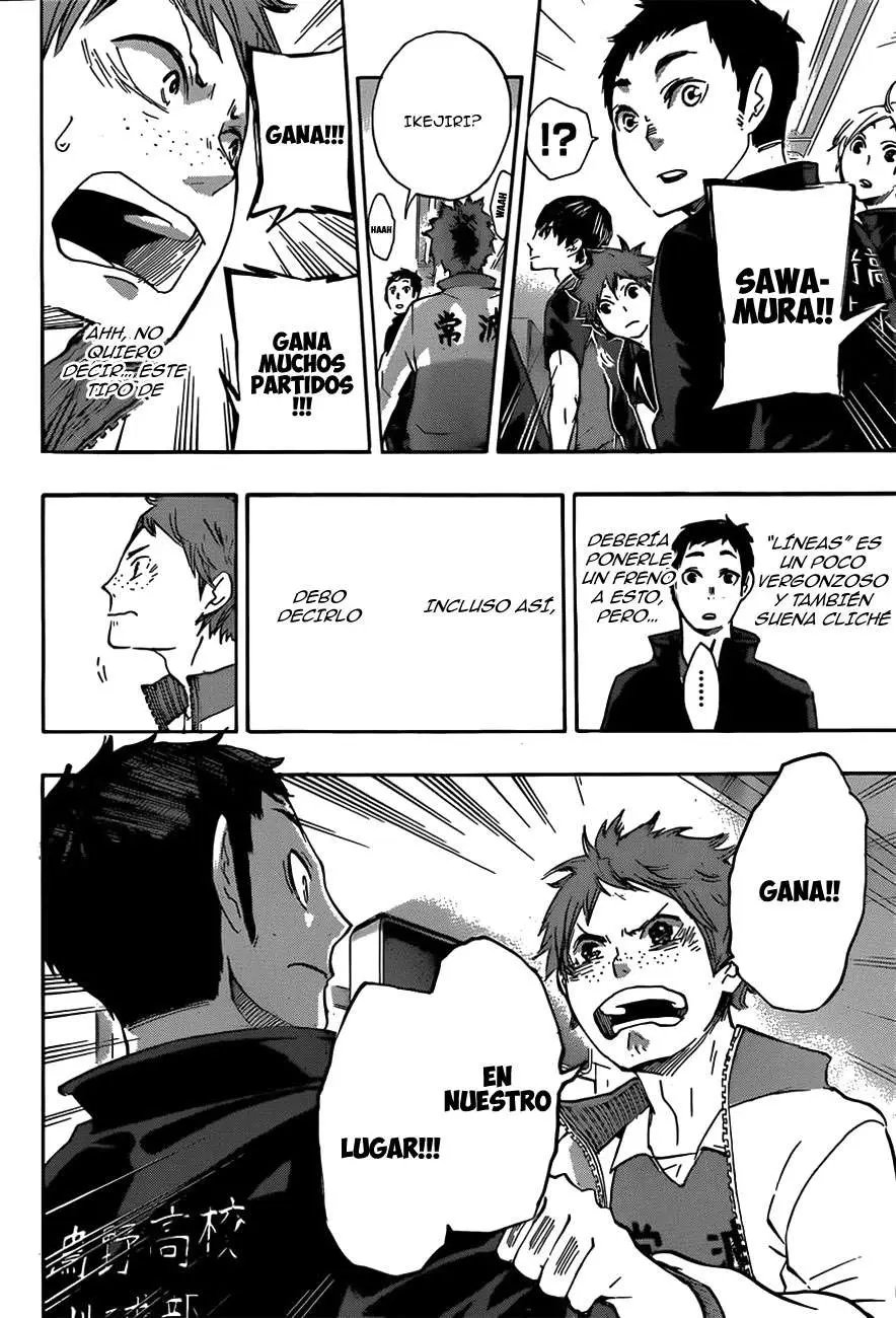 Haikyu!! capítulo 40, página 15