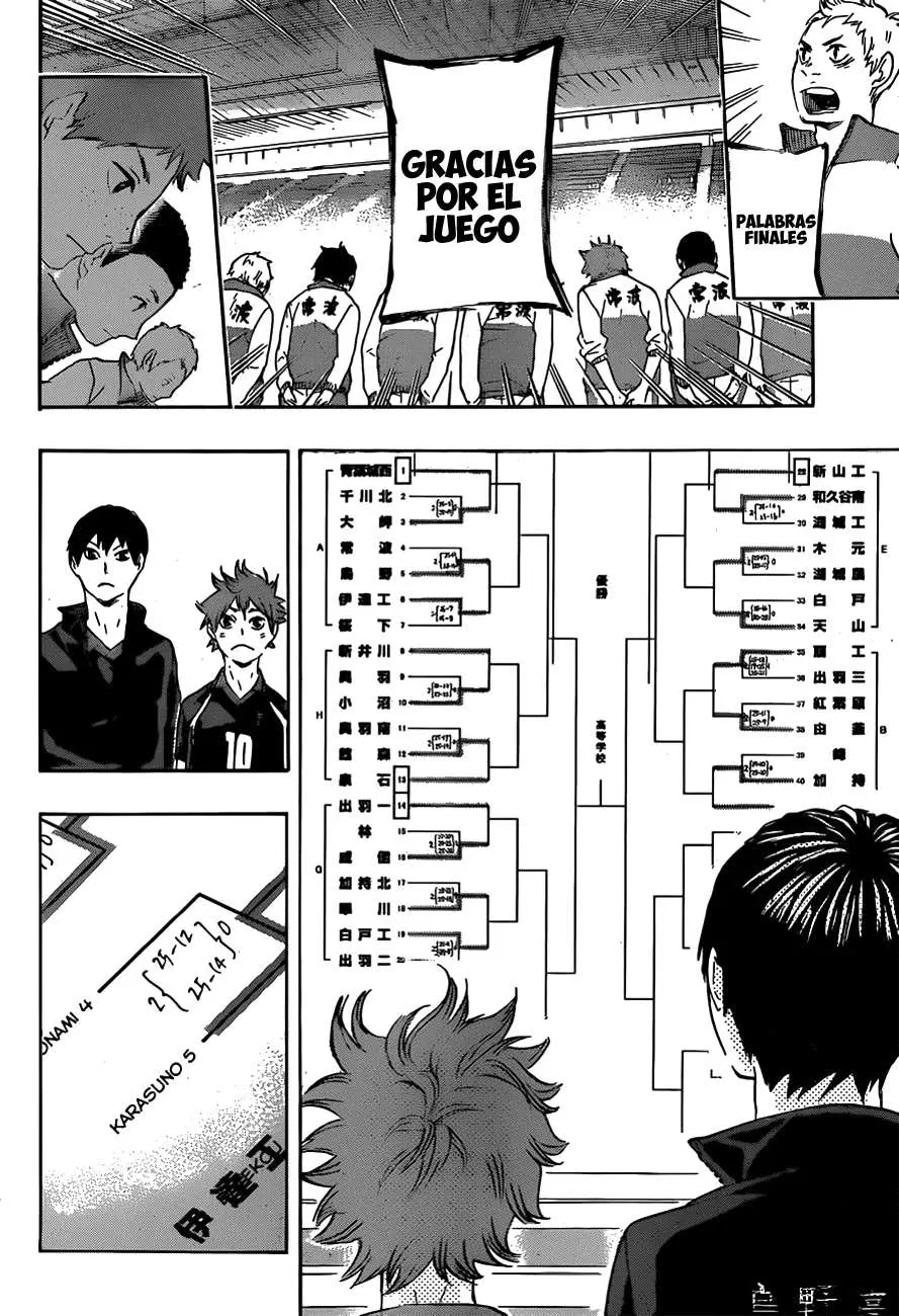 Haikyu!! capítulo 40, página 18