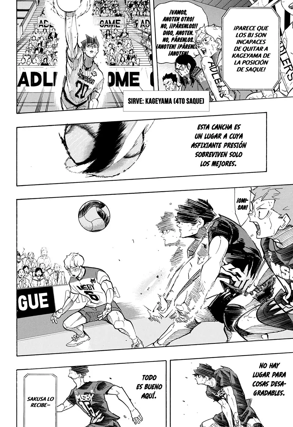 Haikyu!! capítulo 400, página 4