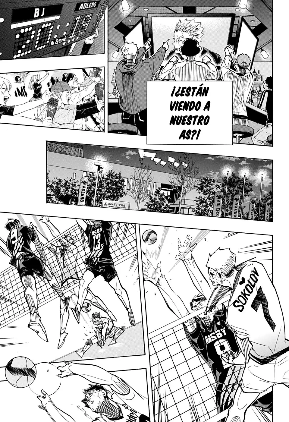 Haikyu!! capítulo 400, página 8