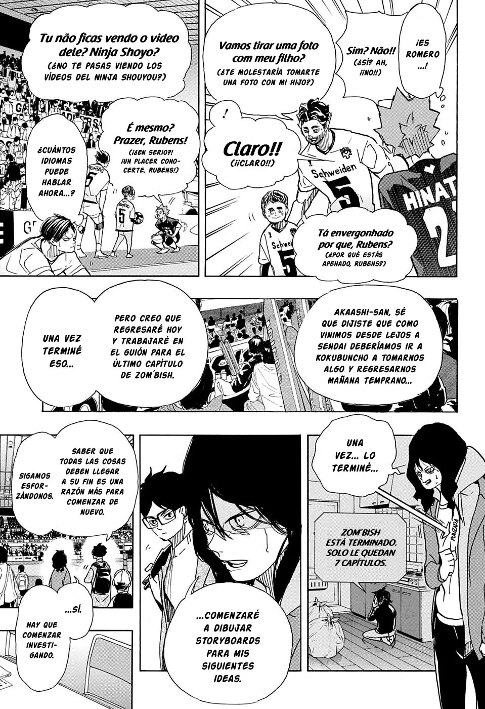 Haikyu!! capítulo 401, página 13