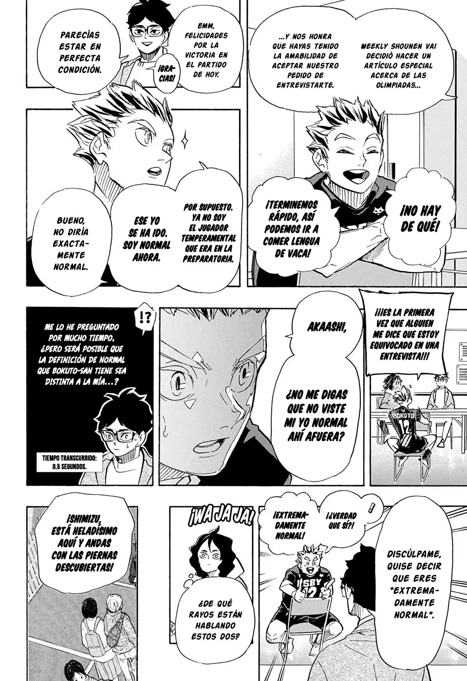 Haikyu!! capítulo 401, página 14