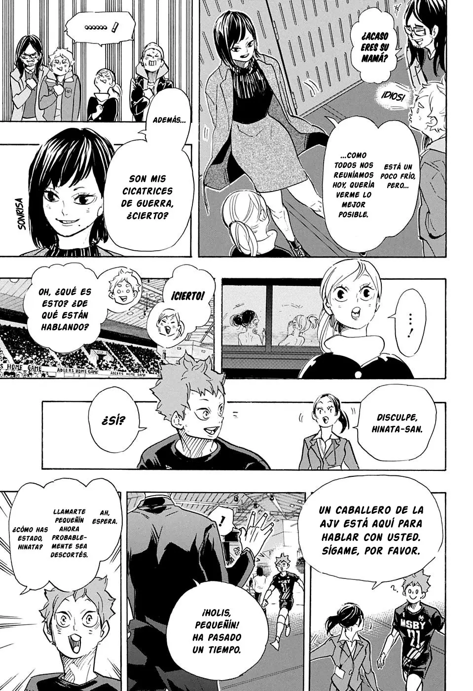 Haikyu!! capítulo 401, página 15