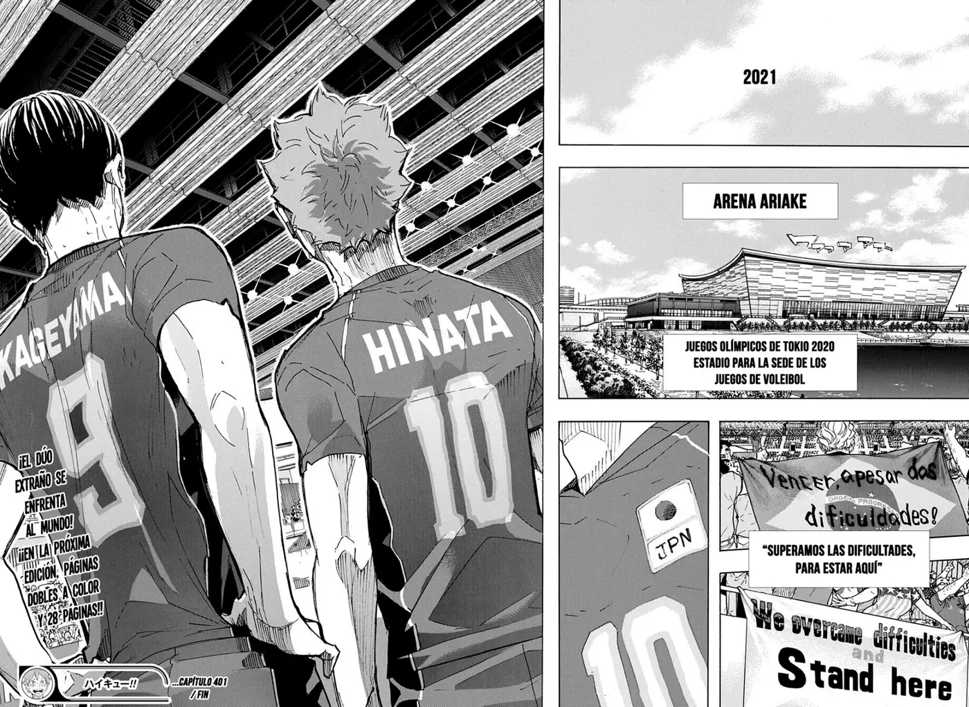 Haikyu!! capítulo 401, página 22