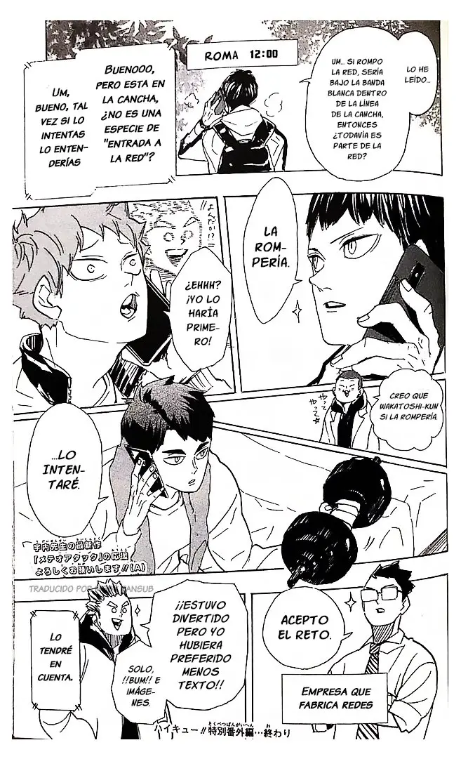 Haikyu!! capítulo 403, página 6