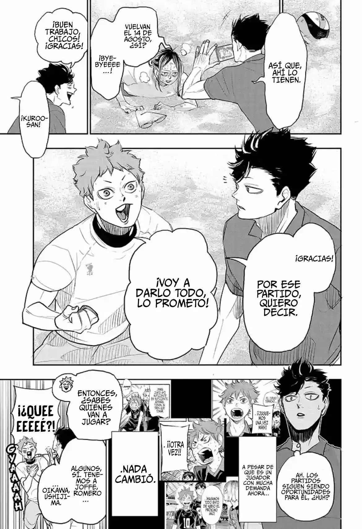 Haikyu!! capítulo 405, página 10