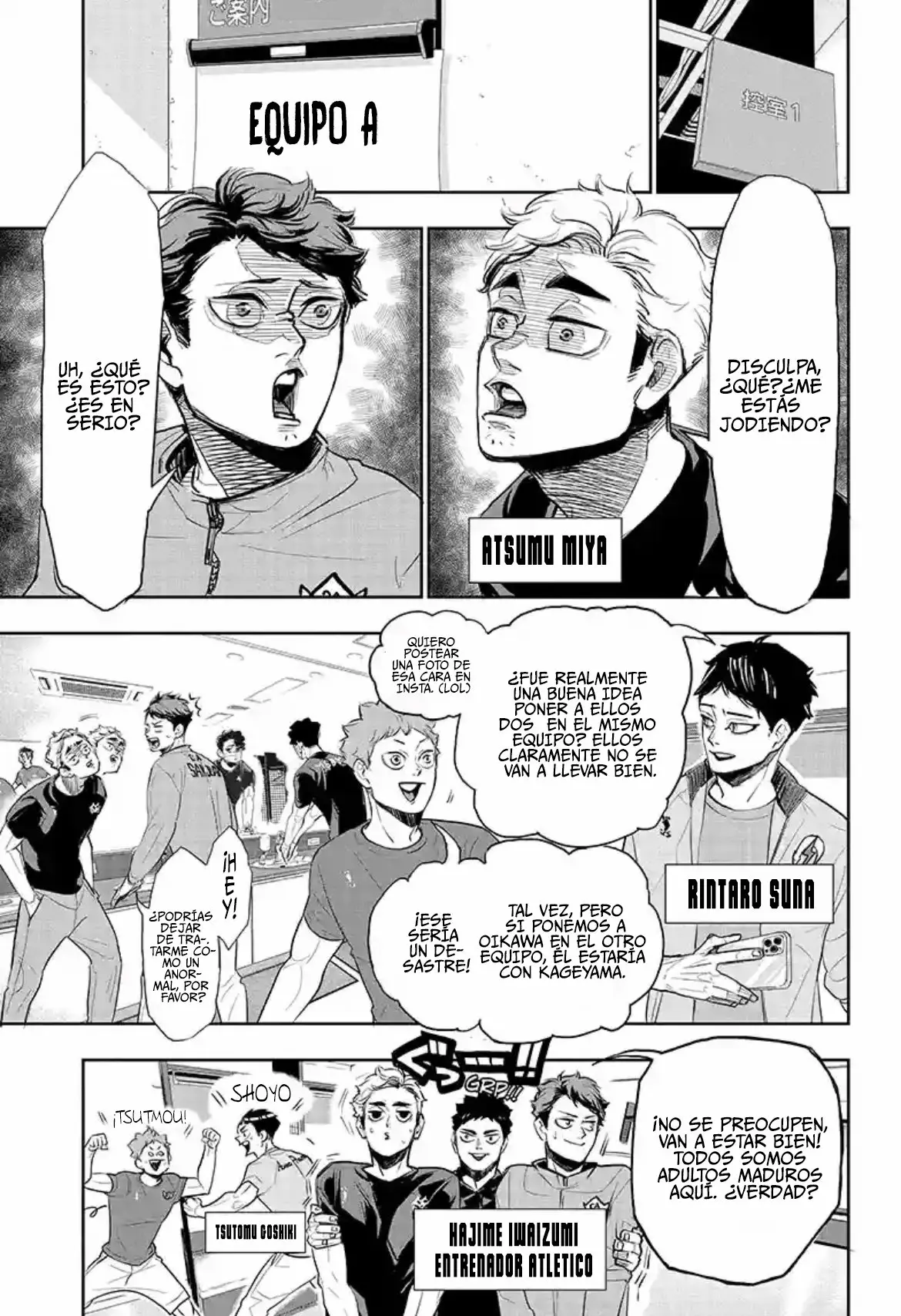 Haikyu!! capítulo 405, página 12