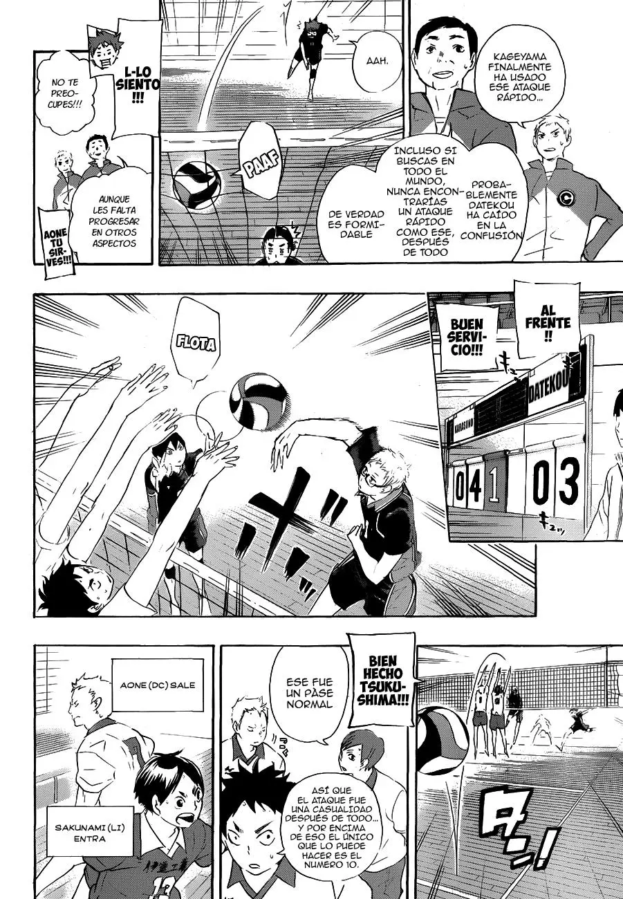 Haikyu!! capítulo 43, página 8
