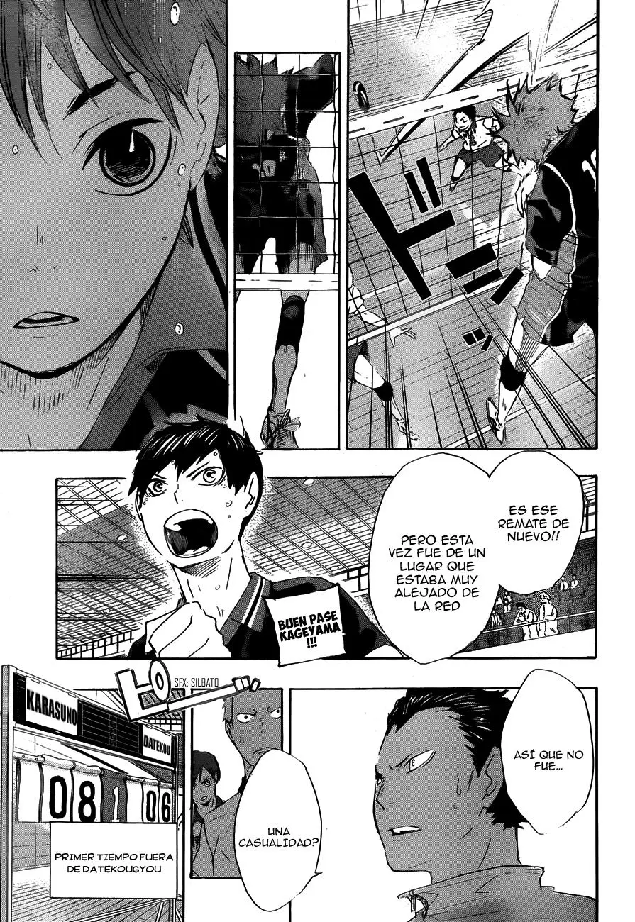 Haikyu!! capítulo 43, página 15